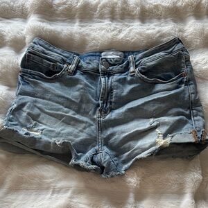 Dear John Faded Blue Jean Shorts